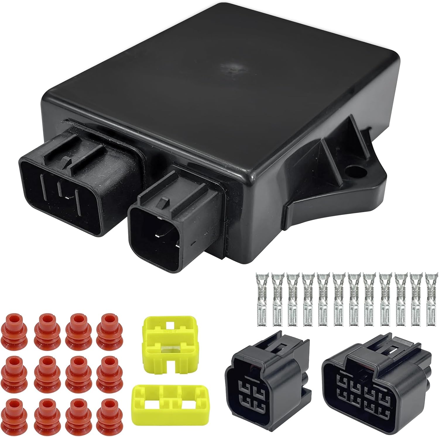 Ignitor CDI Box Compatible with Yamaha Grizzly 600 YFM600FWA 4x4 1998-2001 5GT-85540-00-00 4WV-85540-00-00
