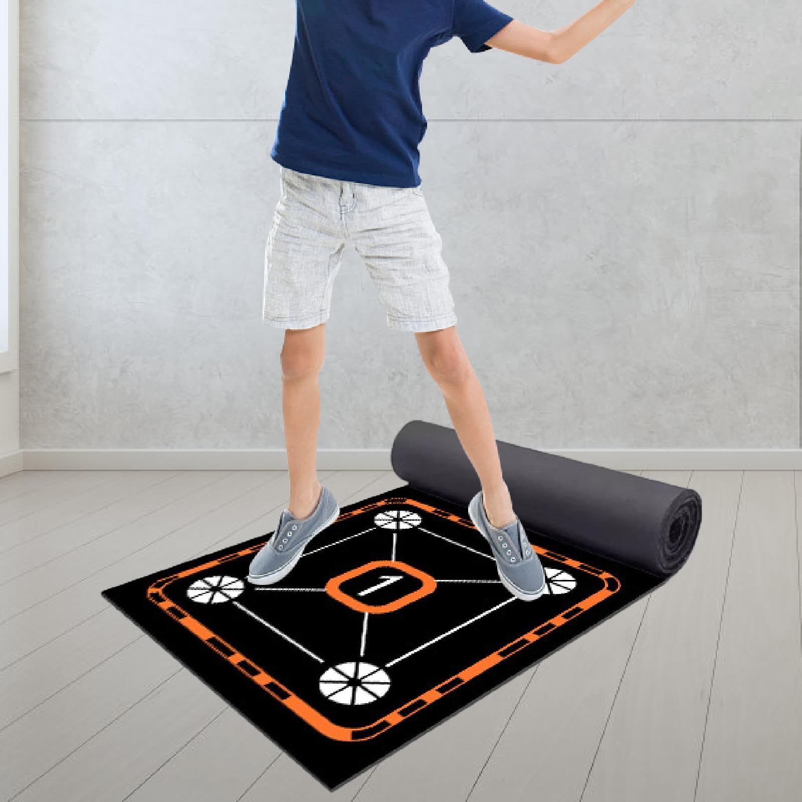 Alfombra para Ejercicios Escalera de Entrenamiento Velocidad Coordinación Deportiva Equipo de Trabajo de Pie Portátil Construcción