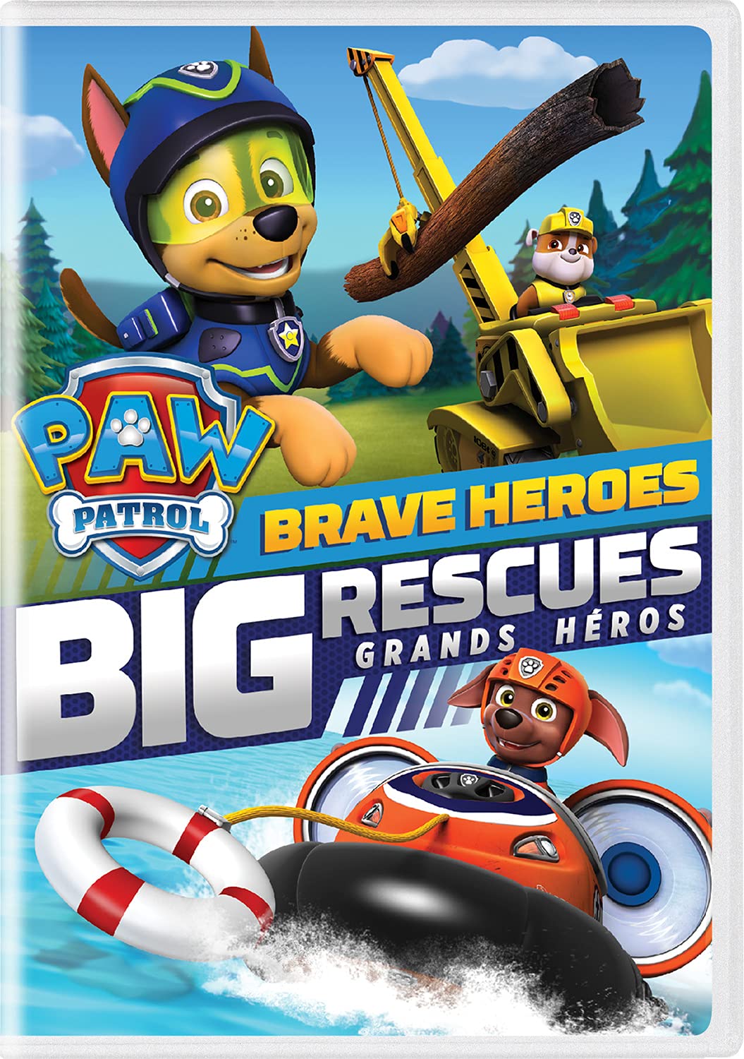PAW Patrol: Brave Heroes Big Rescues [DVD] (Bilingual) [DVD]
