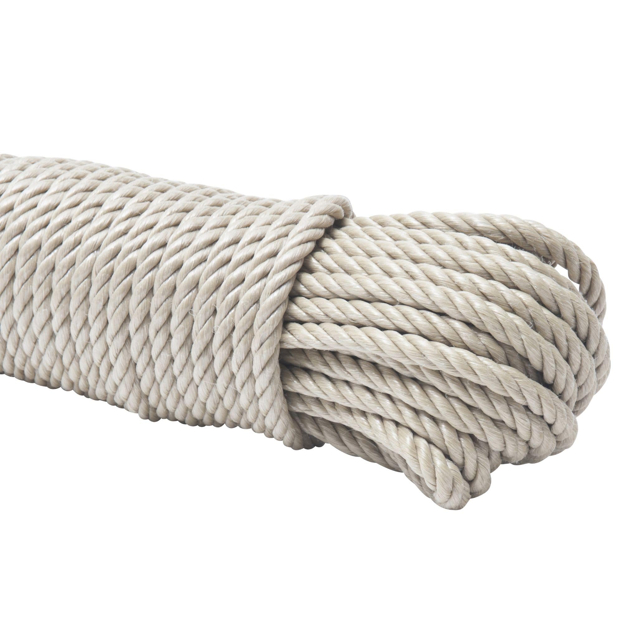Corda beige 25m WERKA PRO Ø 10 mm (resistenza ± 1100 kg)