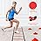 X-UMEUS Agility Ladder Speed Training Equipment Set-20ft Agility Ladder,12 Soccer Cones,4 Hurdles, Jump Rope, Running Parachute| Basketball Football Soccer Training Equipment for Kids Youth Adults