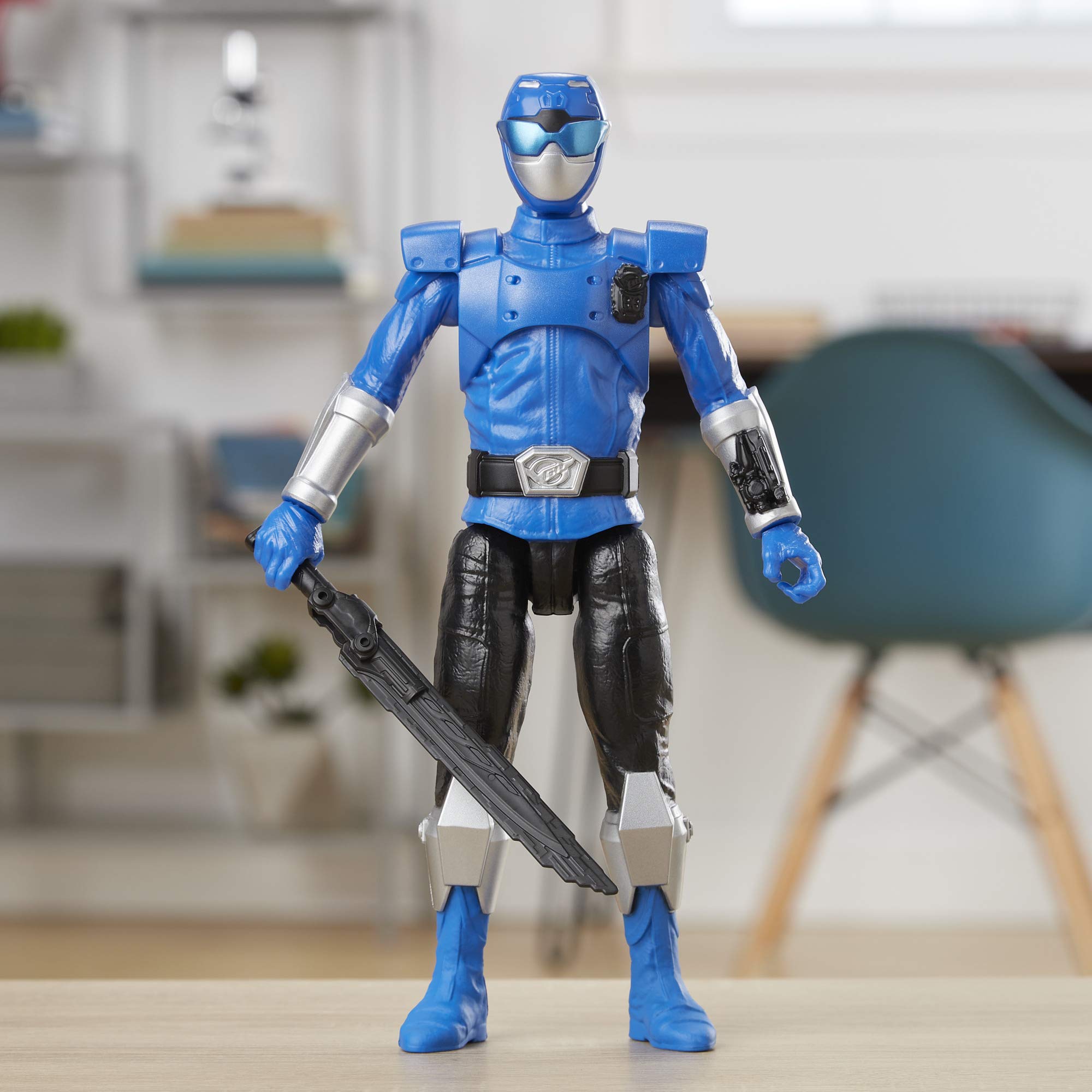 Power Rangers Beast Morphers 30-cm Beast-X Blue Ranger Action Figure ...