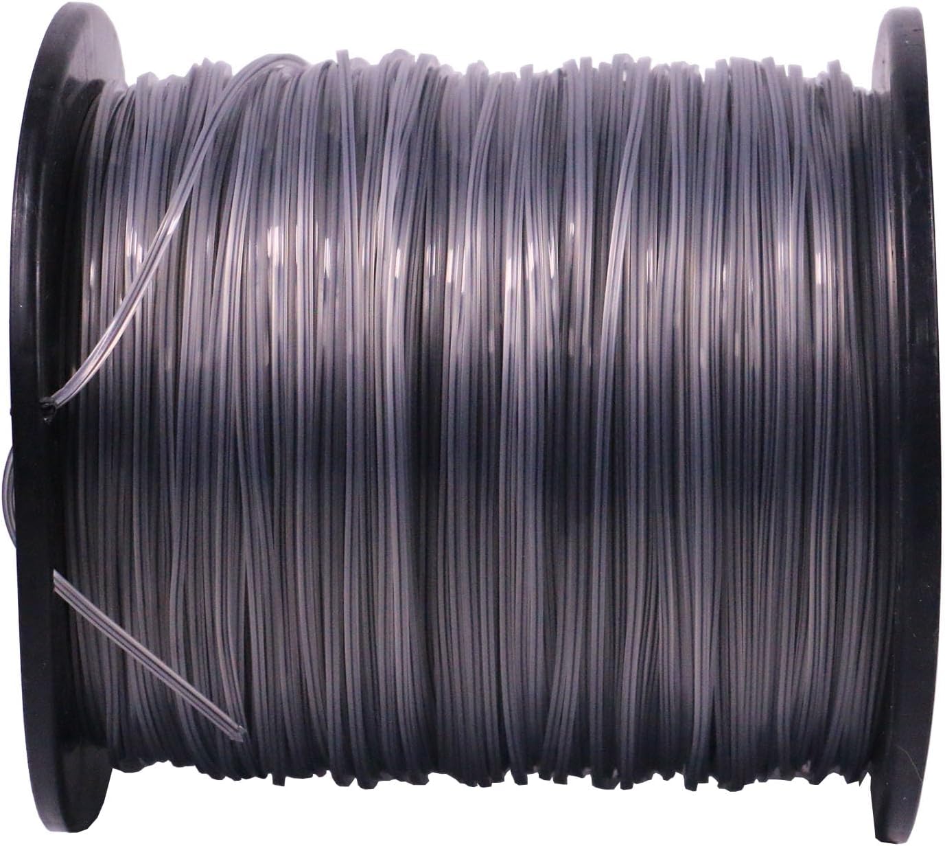 105 Trimmer Line Square .105 Weed Eater String with High Strength Inner Core 5 LB Commercial Weed Wacker String .105-inch Trimmer Line Spool 1038 Ft Fits Most of Trimmer Mower