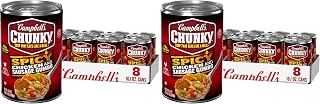 Chunky Soup, Spicy Chicken and Sausage Gumbo, 16.1 oz Can (Case of 8) (Pack of 2)