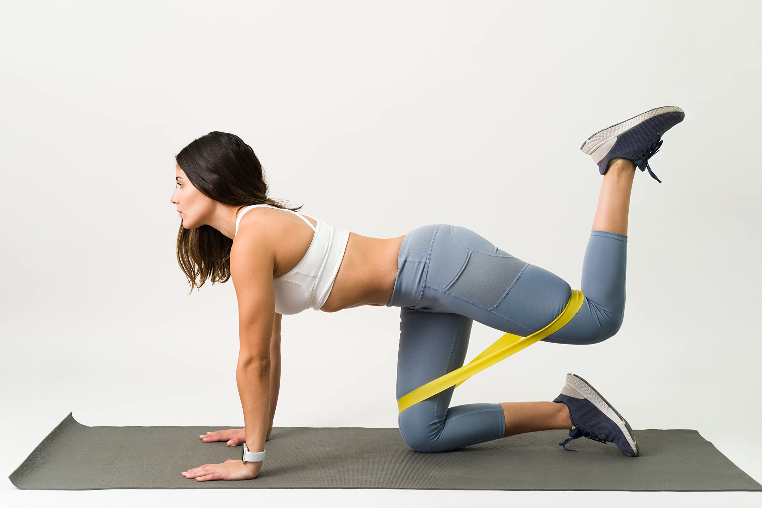 Theraband Thin/Light Resistance Latex Free Exercise Band 4 Feet(Length) x 4 Inches(Width) Yellow (B073S87WQR) Amazon Price History, Amazon Price Tracker