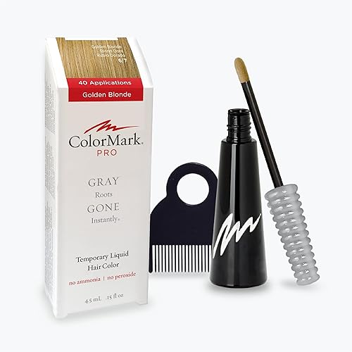 Miniatura 12 de ColorMark PRO - Varita aplicadora de raíz gris líquida, color marrón oscuro, color real