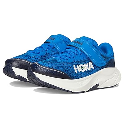 Hoka Kids Rincon 4 (Little Kid) Kids Shoes Electric Cobalt/Varsity Navy