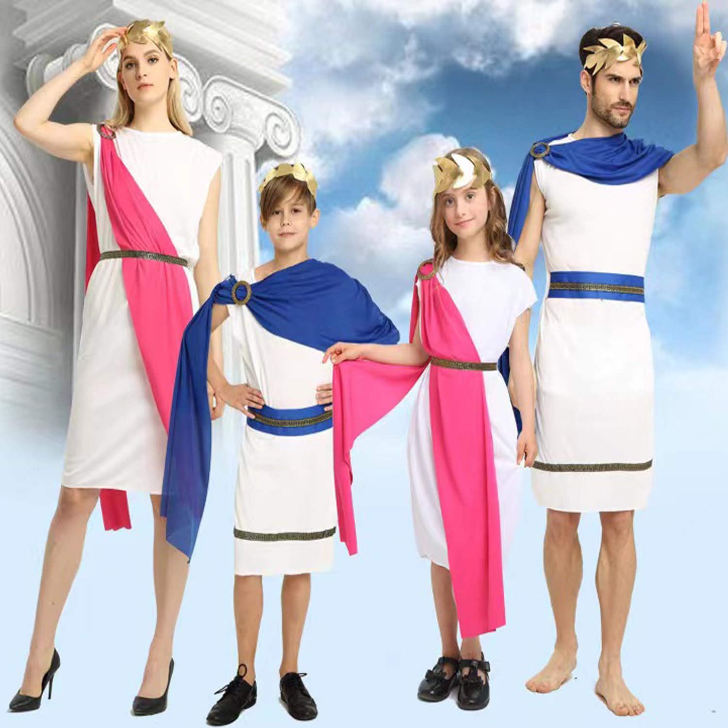 open lace back dress Amazon.com: Haull 5 Pcs Golden Toga Costume for Womens Mythology Adult  Athena Costume Greek Outfits with Greek Crown Waistband for Halloween Dress  Up Party Supply : Clothing, Shoes & Jewelry