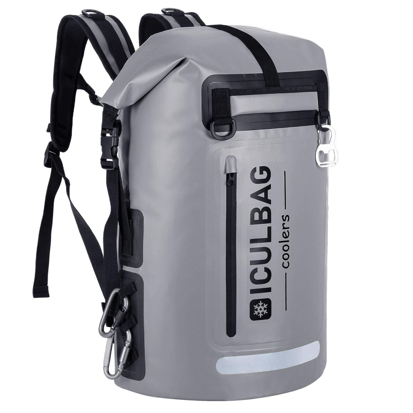 Mochila Nevera Portátil para Playa,Bolsa Térmica Isotérmica Grande 35L para 48 Conservas y Porta Alimentos Mochila Nevera Isotérmica