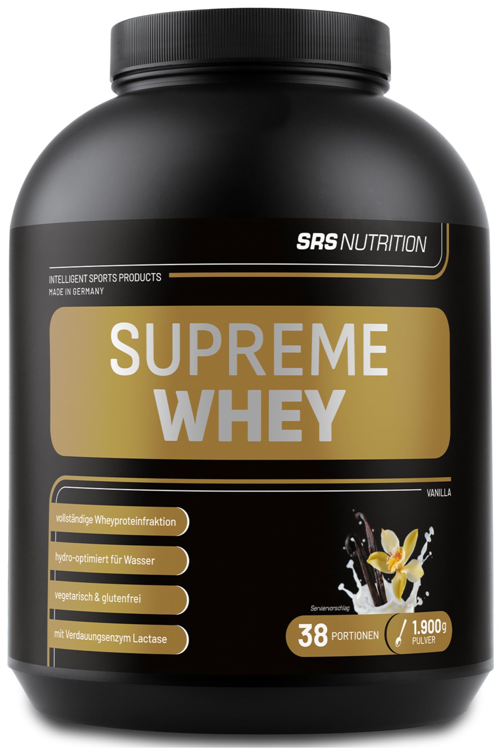 SRS Supreme Whey, 1900 g Dose