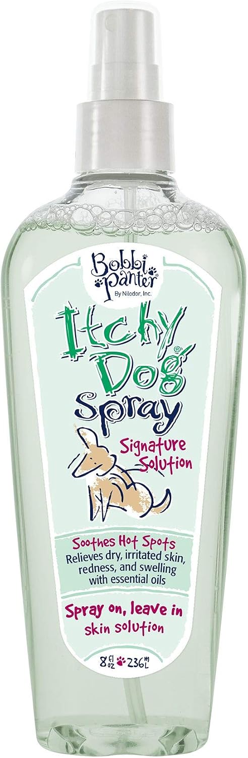 Bobbi Panter Itchy Dog Natural Solution Spray, 8-Ounce