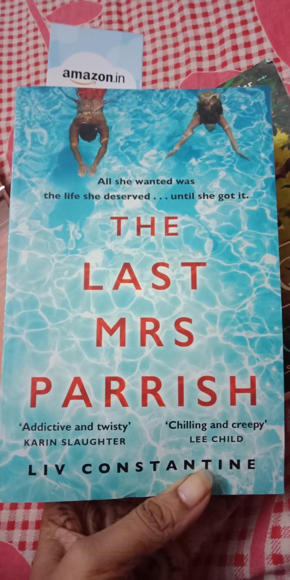 The Last Mrs Parrish Liv Constantine Amazon.in Books