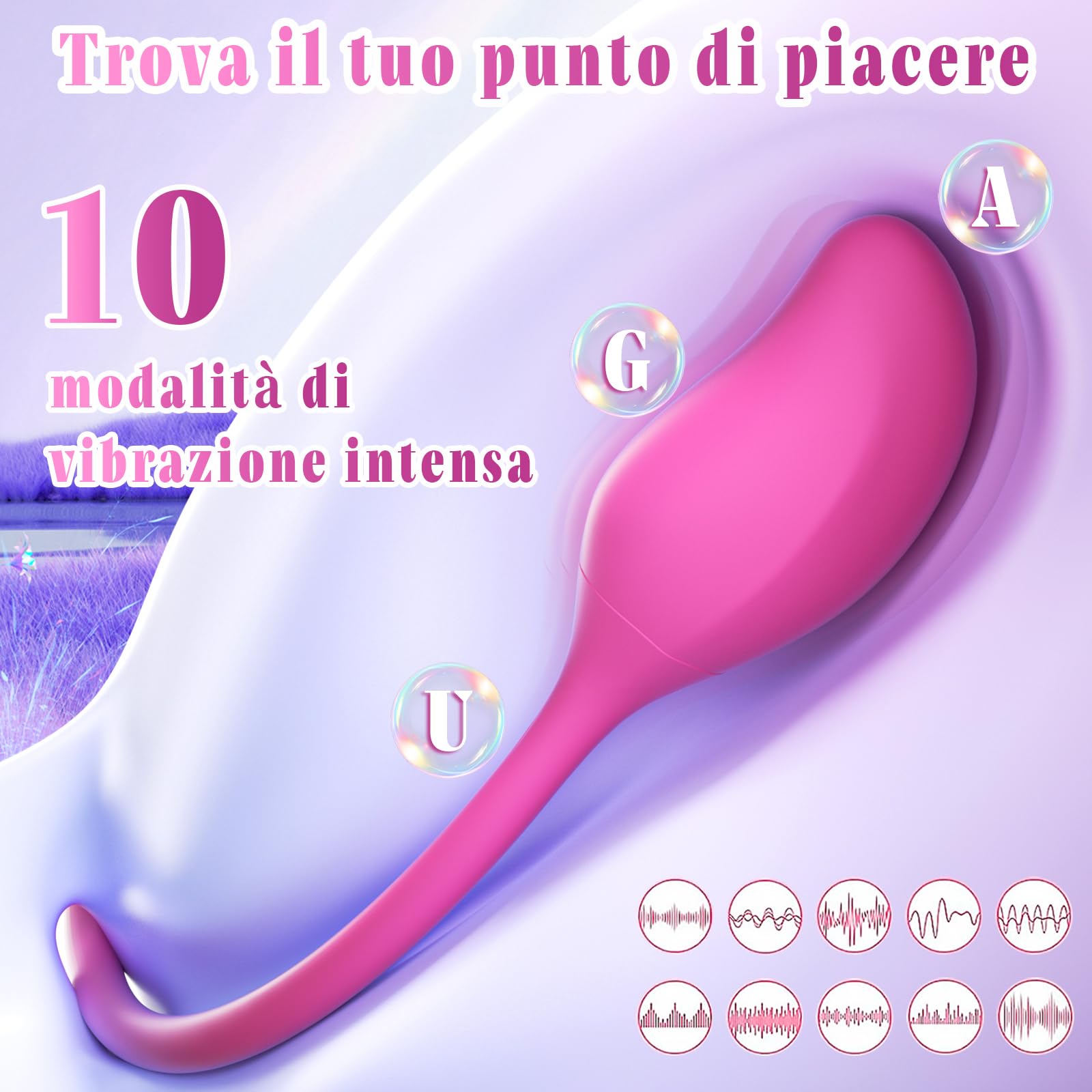Vibratoreper Donna Professionale Sex Toys - Vibratoriper Donne Sexytoysys Coppia APP Wireless Dildo Vibtratore con 10 *10 Modalità Vibratori Stimolatore per Clitoride Femminile Uomo Anal Toy Sessuali