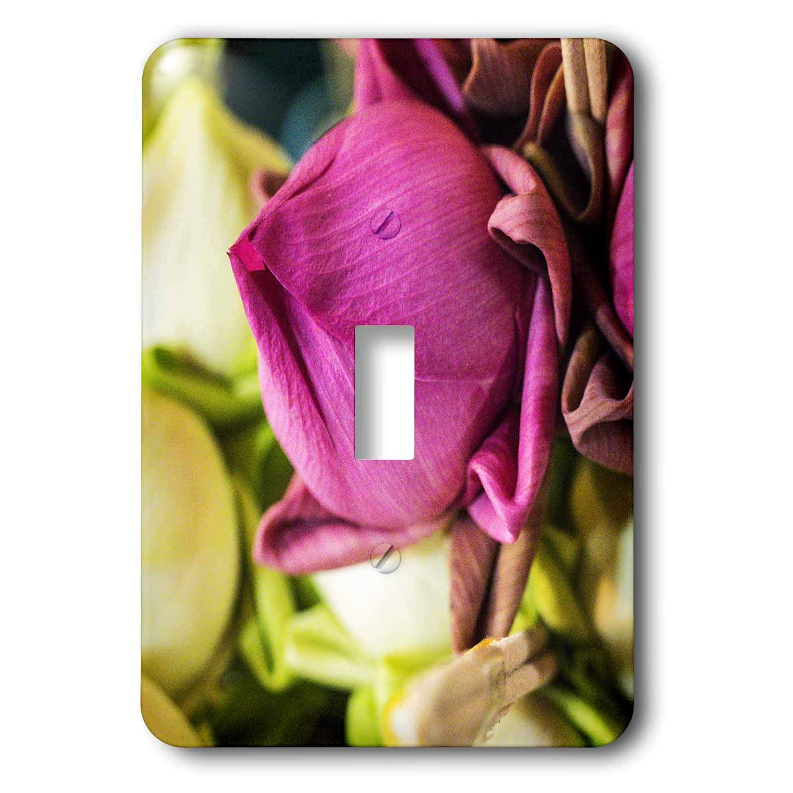 3dRose Danita Delimont - Flowers - Thailand, Chiang Mai, Flowers at the Thai Market Place - single toggle switch (lsp_312830_1)