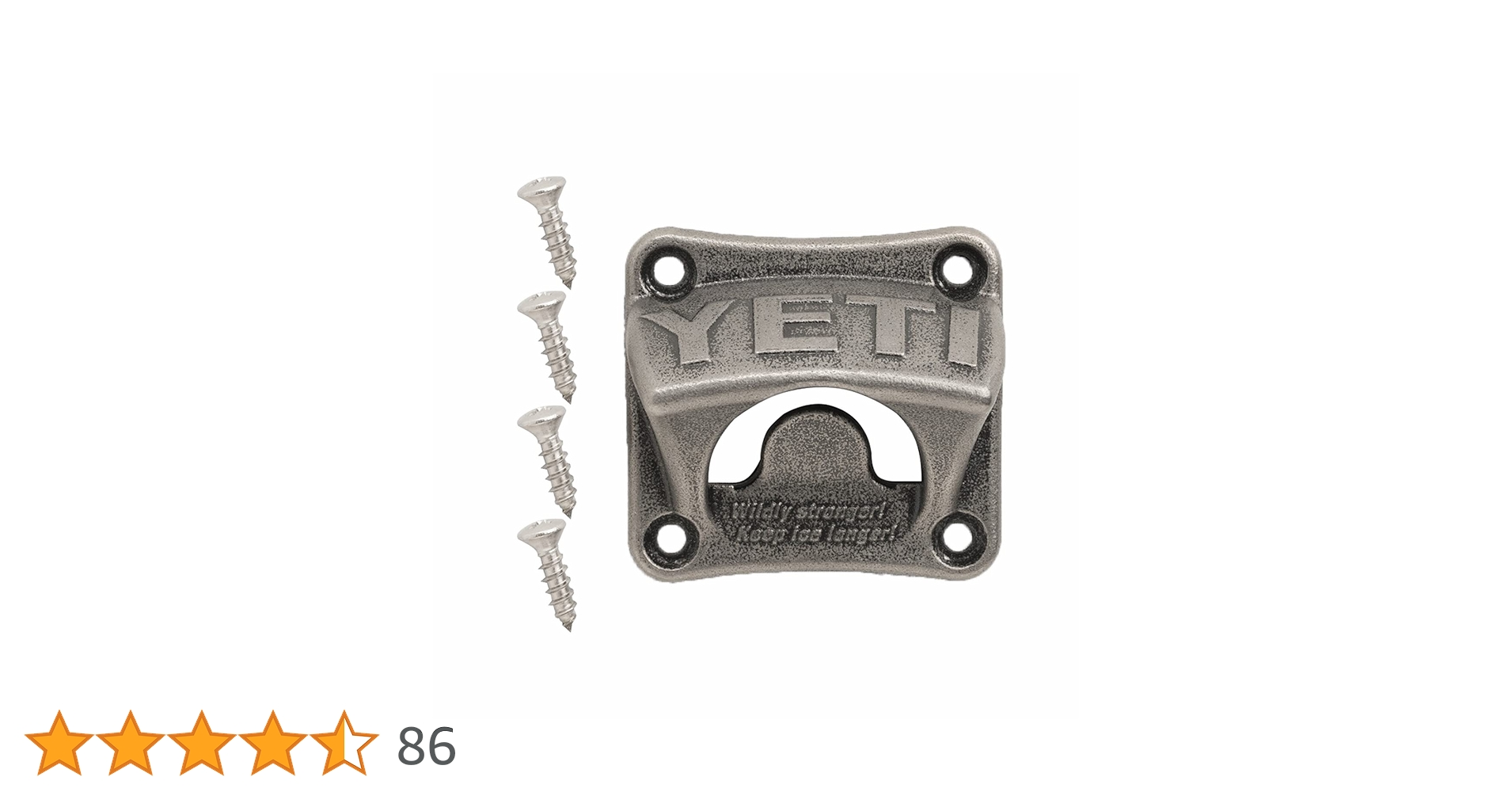 Amazon | YETI 壁またはクーラーマウント 栓抜き | YETI | 栓