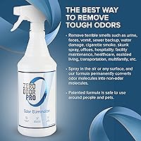 Vista 6 de Zero Odor Pro - Eliminador de Fuerza Comercial Neutralizador de Olores, Desodorizante de Habitación Eliminador de Olores Mohosos - Spray Disparador