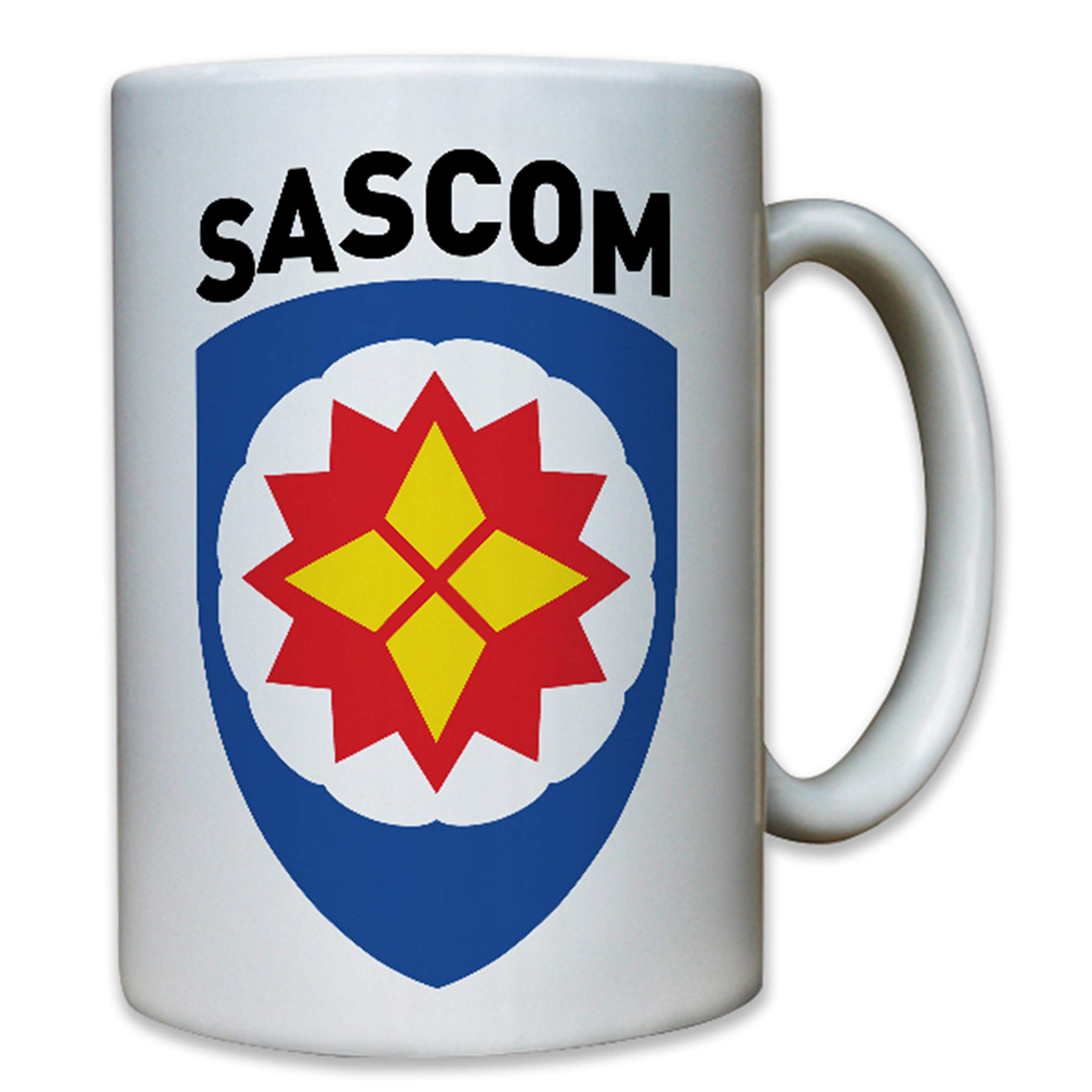 Sascom Special Ammunition Support Command United States Military Us Armed Forces Army USA Cup Coffee # 8476