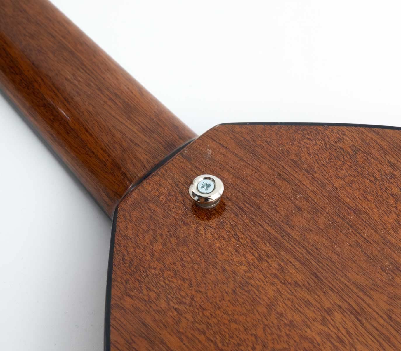 Concert Acoustique électrique Oud Acajou semi-creux avec égaliseur et étui souple