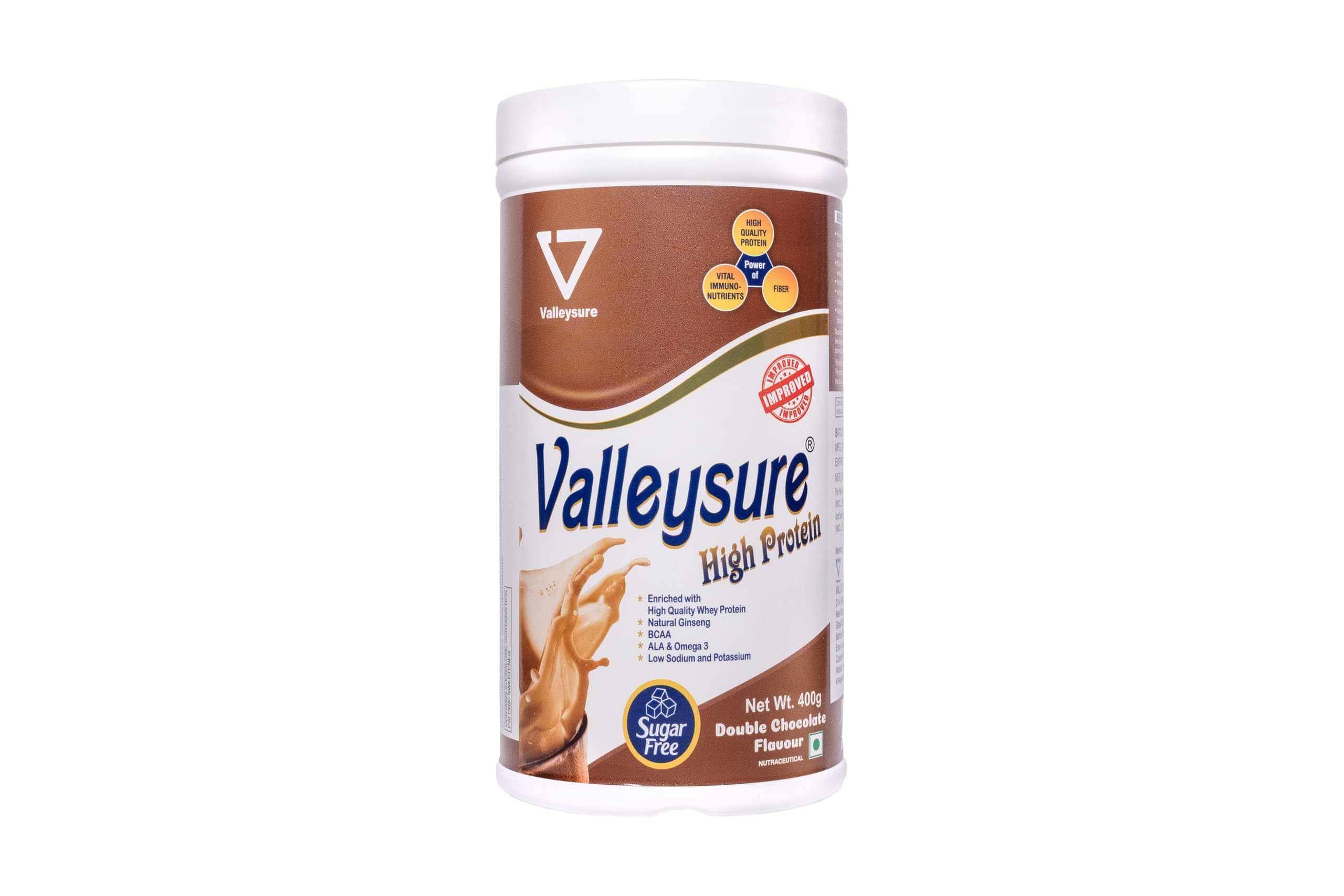 High Protein Powder – 400g | Whey Protein Supplement | Helps for Muscle Recovery, Energy & Fitness (Double Chocolate)-image-9