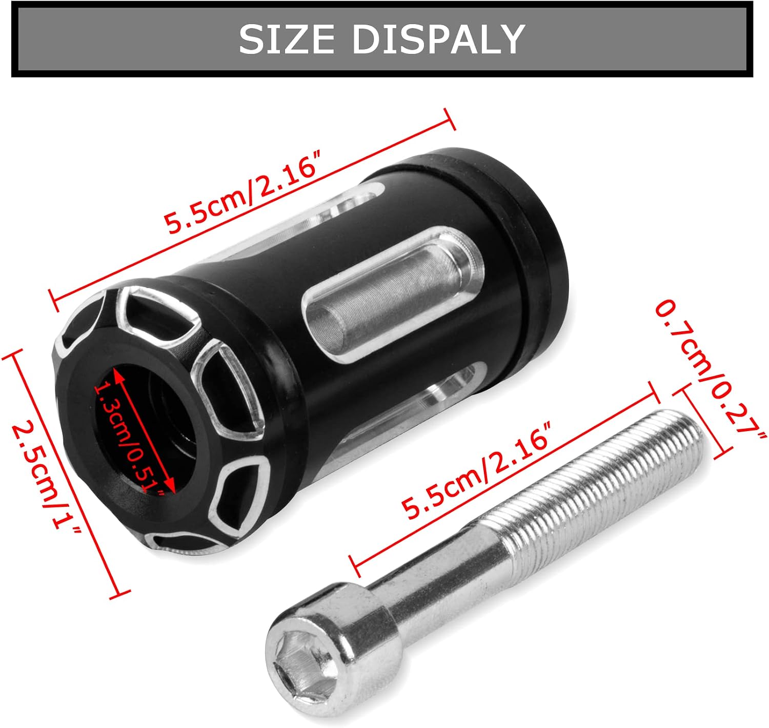 PSLER Motorcycle CNC Retro Refit Foot Shifter Pegs Shift Peg for Dyna Sportster Fatboy Iron 883, Black