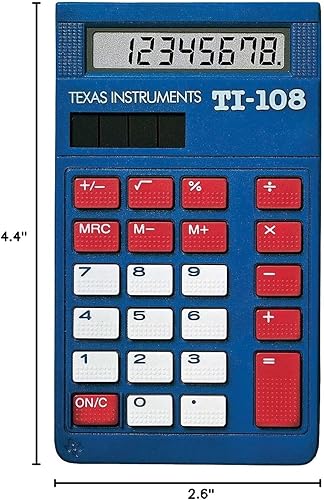 Miniatura 2 de Texas Instruments TI-108, calculadora simple