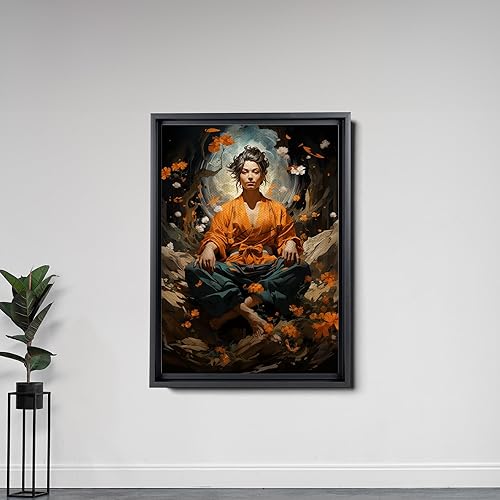 Miniatura 6 de Yoga Wall Decor, Yoga Wall Art, Buda Canvas Art, Buda Decor, Buda Canvas Print, Luxury Framed Wall Decor, Canvas, Art Decor