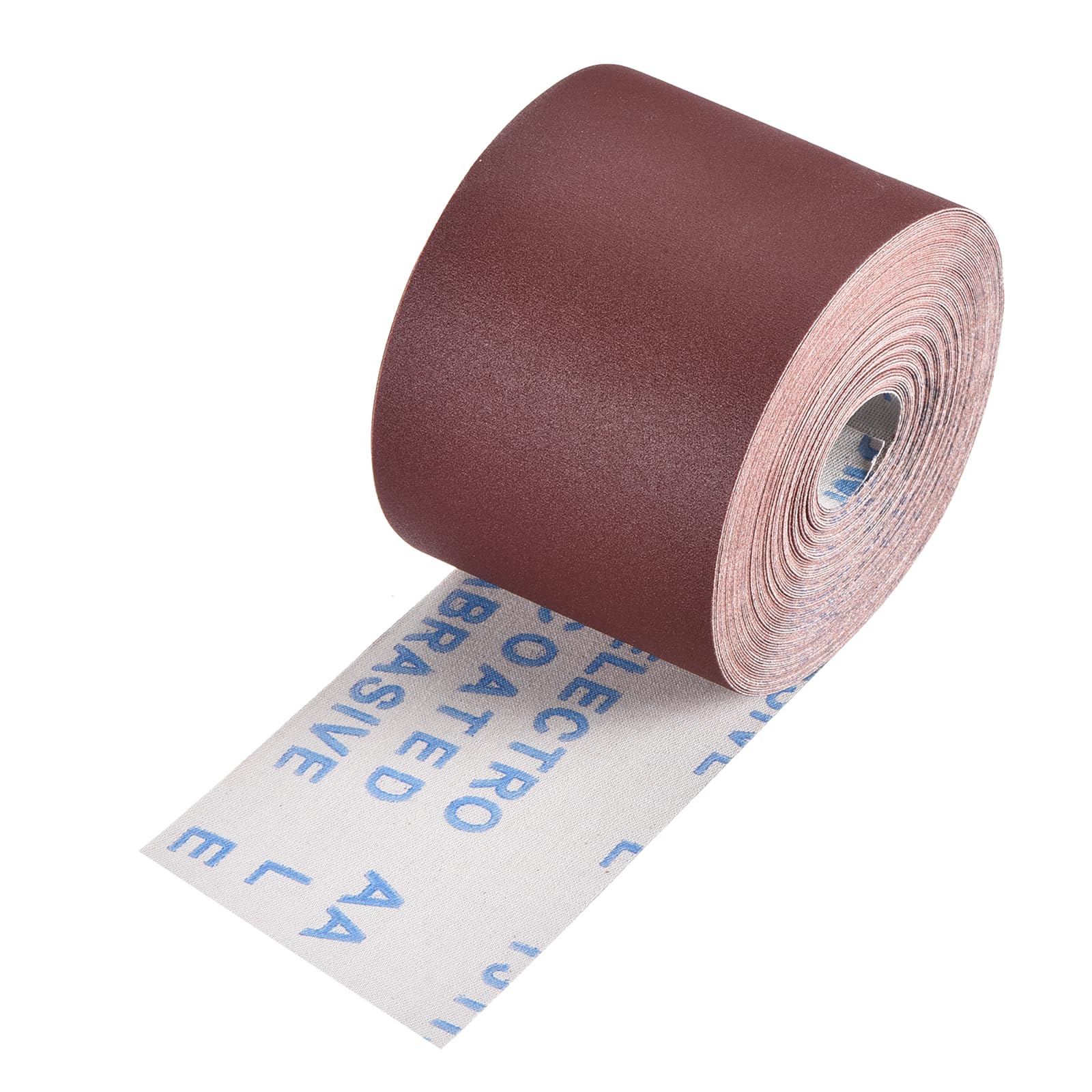 Sandpaper Roll - [76mm x 15m 400 Grits] Emery Cloth Roll for Metal Auto Wood Finishing Polishing and Scratches Removing, Aluminum Oxide