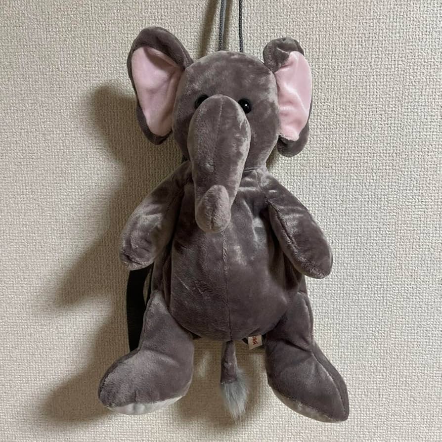  Backpack Elephant リュックぬいぐるみぞうさん Amazon.co.jp: オーロラ ワールド ぬいぐるみ バックパック ゾウ
