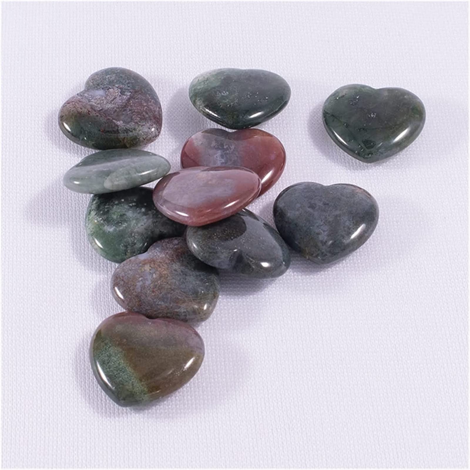 Pierre de guérison turquoise en forme de cœur pour yoga et chakra