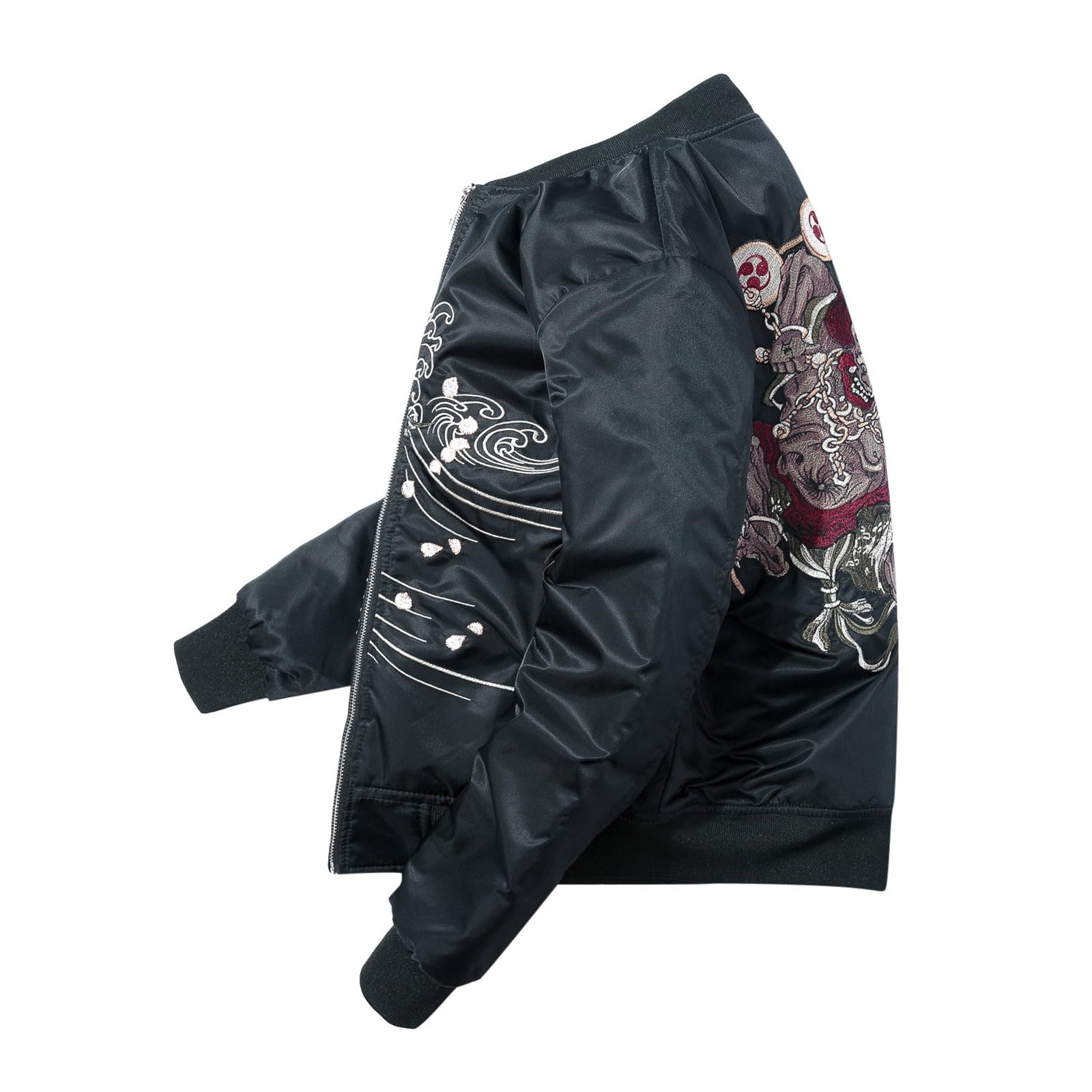 Hombre Chaqueta Crew, Chaqueta Invierno Hombre, Deportiva Chaquetas Ligera Elegante para Tiempo Libre Bomber Jacket
