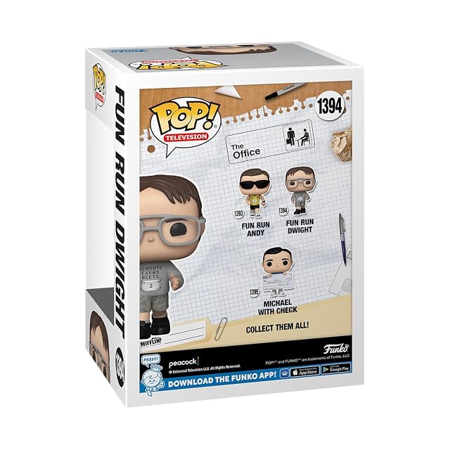 Foto 3 de 8 de Funko Pop! TV: The Office - Fun Run Dwight Schrute - Figura de Vinilo Coleccionable - TV Fans