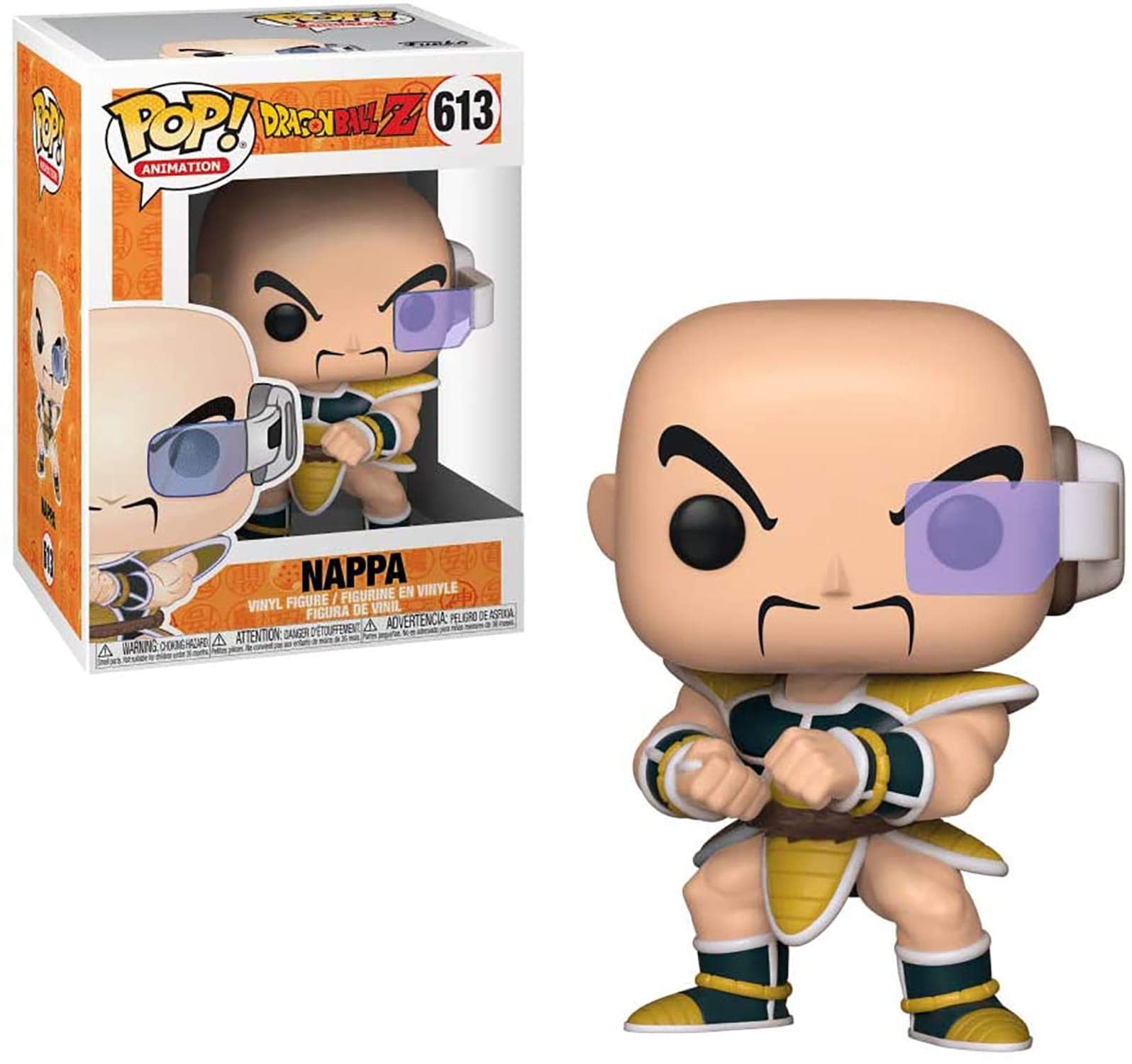 POP! Animation: Dragon Ball Z - Nappa Dragonball - Collectable Vinyl Figure - Gift Idea - Official Merchandise - Toys for Kids & Adults - Anime Fans - Model Figure for Collectors and Display