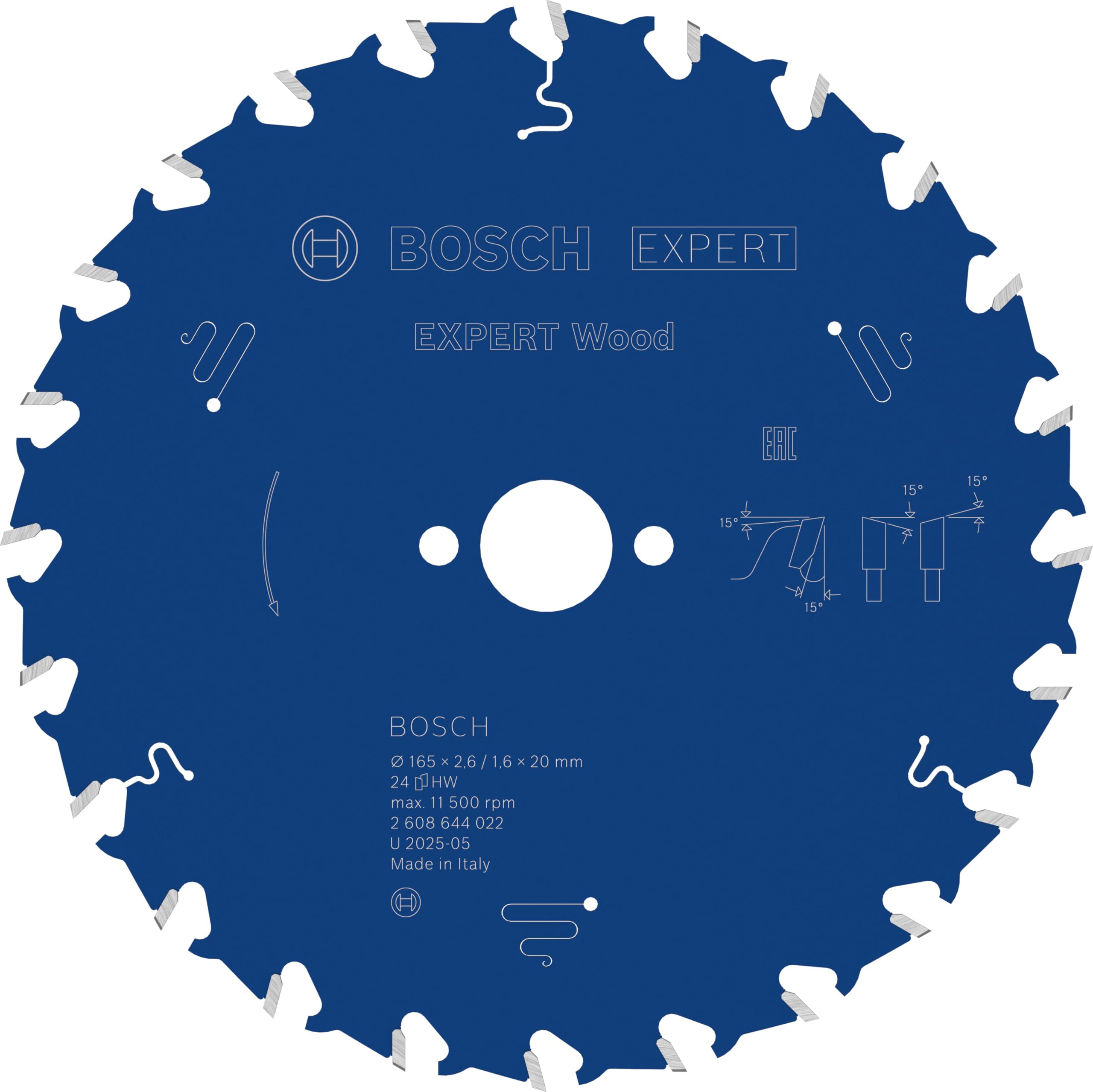 Bosch Circular Saw Blade, Pack of 1