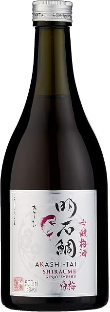 Akashi-Tai Shiraume Umeshu Plum Infused Sake 50 cl