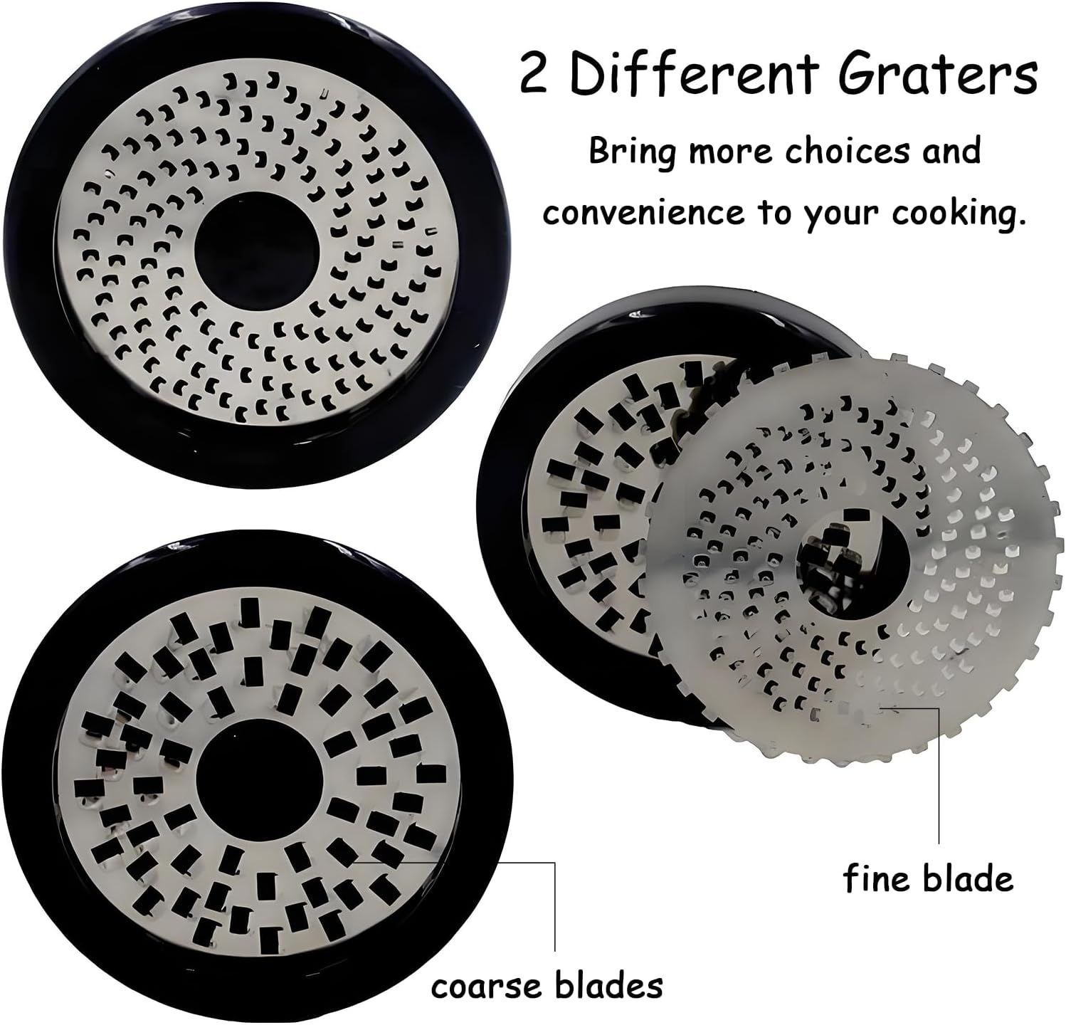 Cheese Slicer cheese cutter,Kitchen Rotary Cheese Chopper With Two Interchangeable Food Grade 18/10 Stainless Steel Blades, Kitchen Tool, Household Necessity