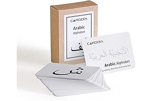 Arabic Alphabet Flash Cards for Beginners