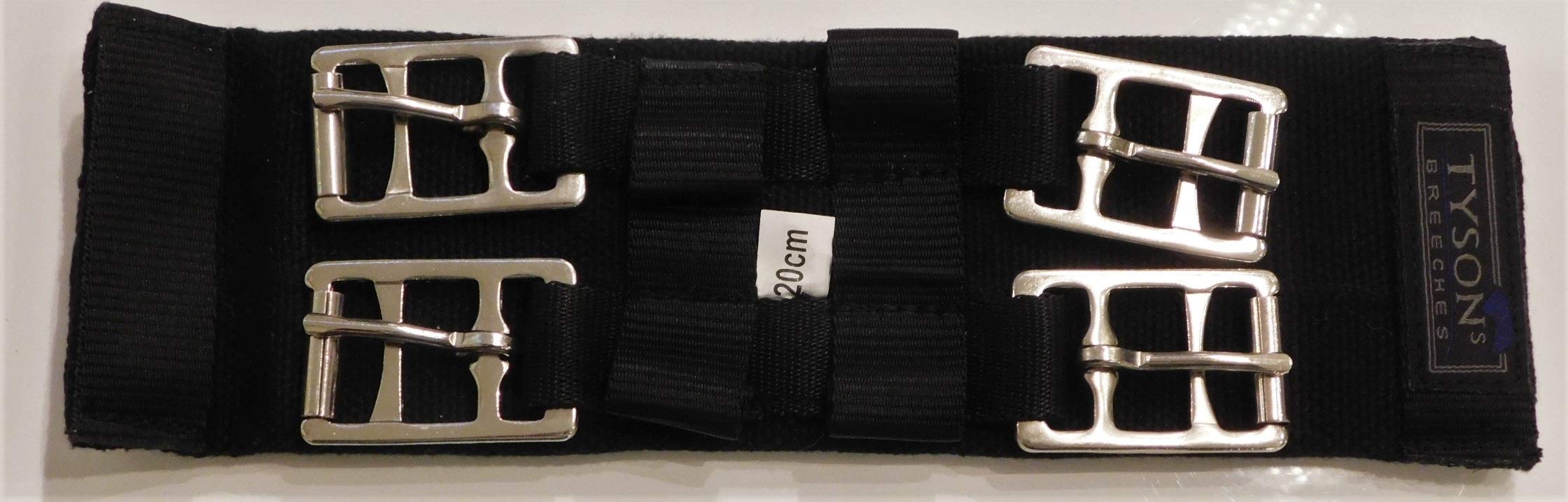 Tysons Breeches Sattelgurt Kurzgurt 30 cm Minishetty Shetty Sattel Gurt Web Schwarz