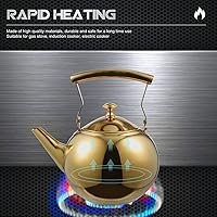 Vista 7 de Hervidor de agua de chocolate hervido caldera de té de acero inoxidable filtro de café teteras para hervir agua cuello de cisne jarra de cerveza