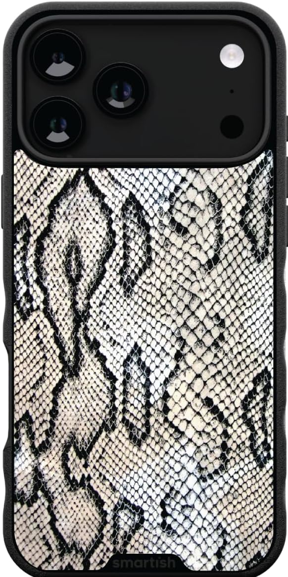 Smartish - Sssssnakes Sssssskin - iPhone 17 Pro Max MagSafe Case - Gripmunk [Lightweight + Protective] Thin Grip Cover - Fits iPhone 17 Pro Max