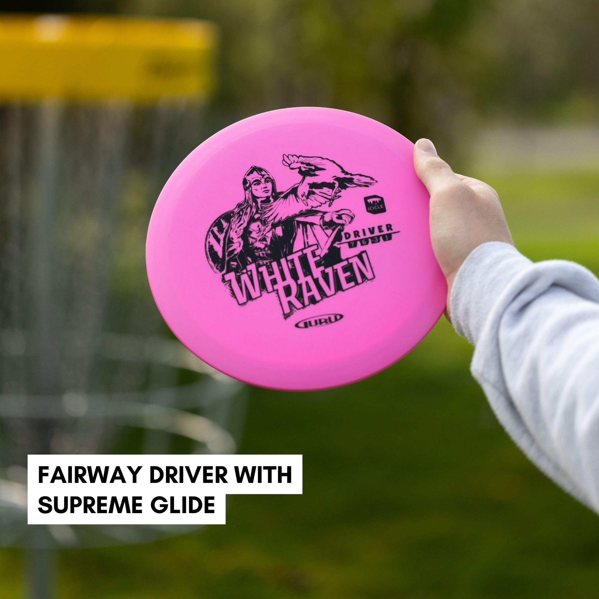 Guru Disc Golf zestaw startowy, 3 tarcze frisbee na każdą odległość, zabawa na świeżym powietrzu dla dzieci i dorosłych – Driver, Midrange, Putter