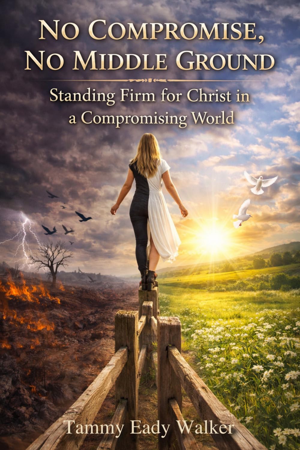 No Compromise, No Middle Ground: Standing Firm for Christ in a Compromising World: A Christian Living Guide to Overcoming Lukewarm Faith, ... Truth (The Guided Heart Devotional Series)