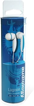 Audiology AU-154-BU in-Ear Stereo Earphones for MP3 Players, iPods and iPhones, Blue