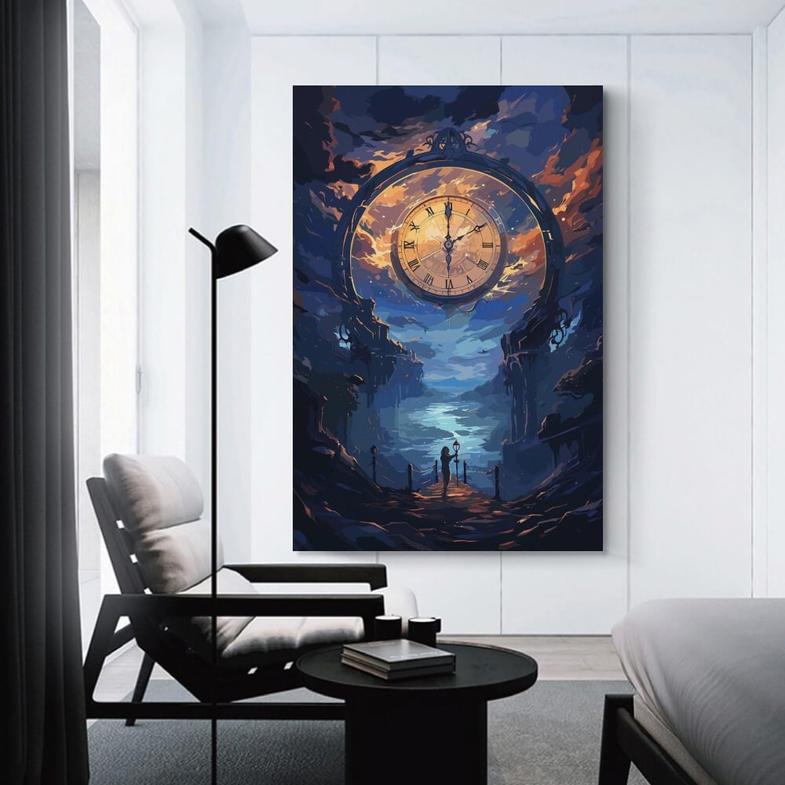 Junmoney Fantasy Time Archway Wall Picture Print 08x12inch(20x30cm), for Picture Wall Styling in Lounge Or Bedroom, Ideal for Building A Coordinated Art Wall