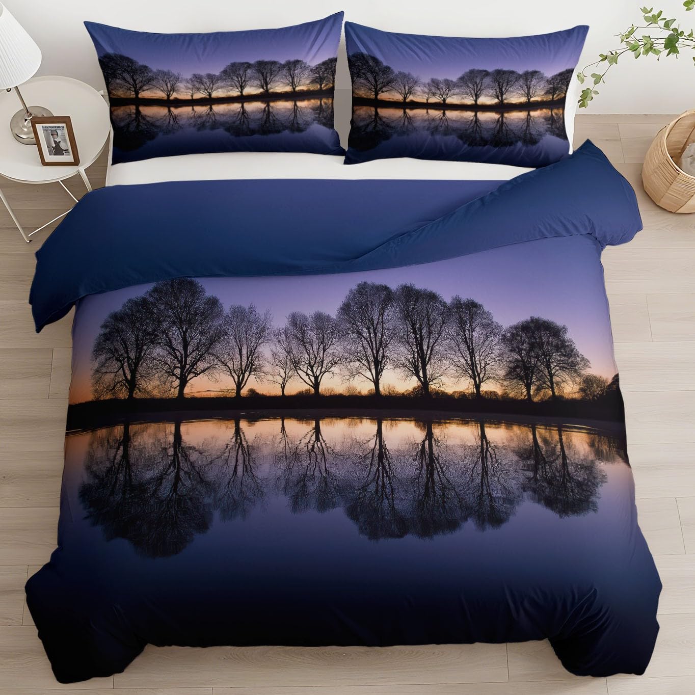 Housse de couette ciel bleu pour transformer votre chambre en oasis