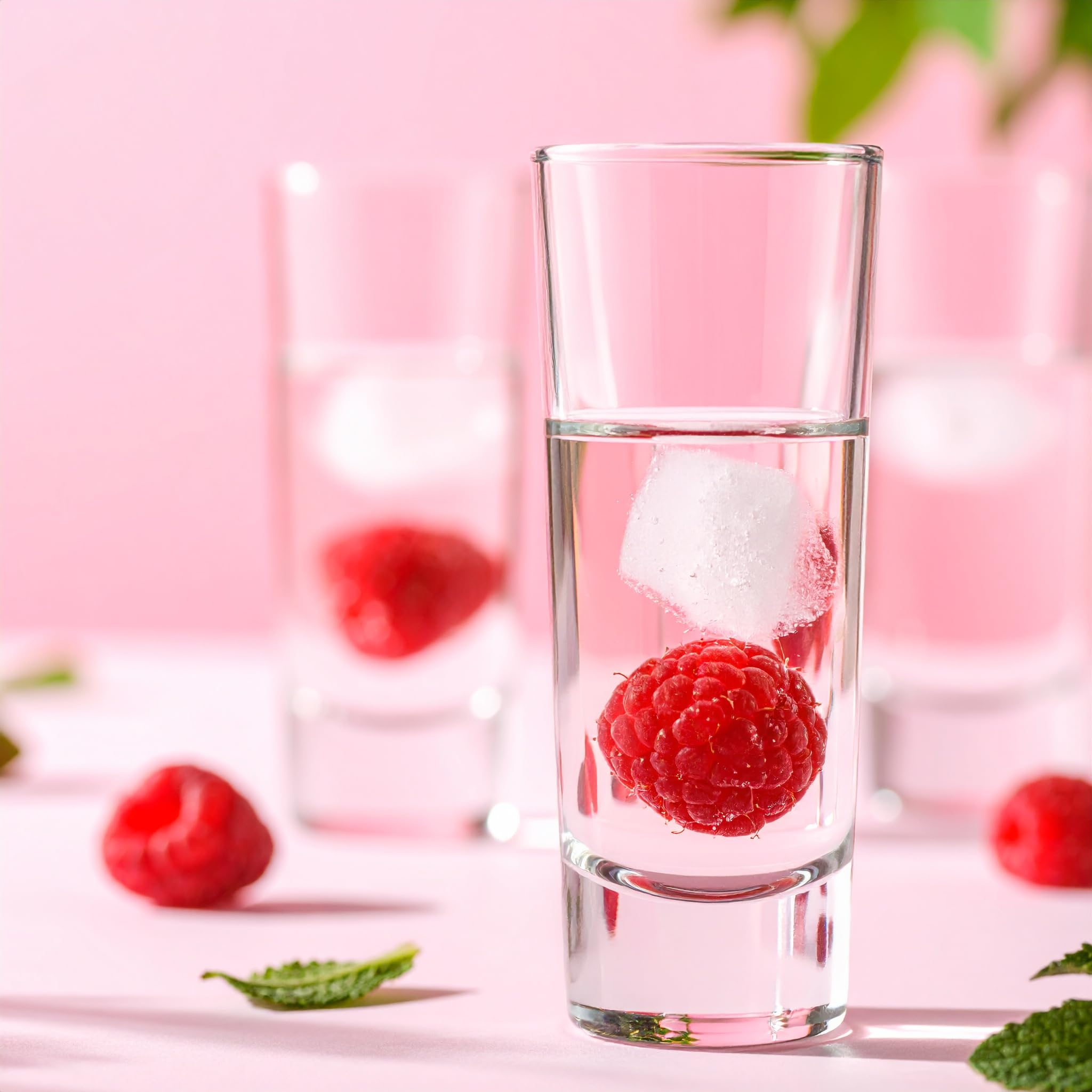 Glasmark KROSNO 1992 Bicchierini da Shot con Fondo Pesante – Set 12 Pezzi – 65 ml – Trasparente – Lavabile in Lavastoviglie