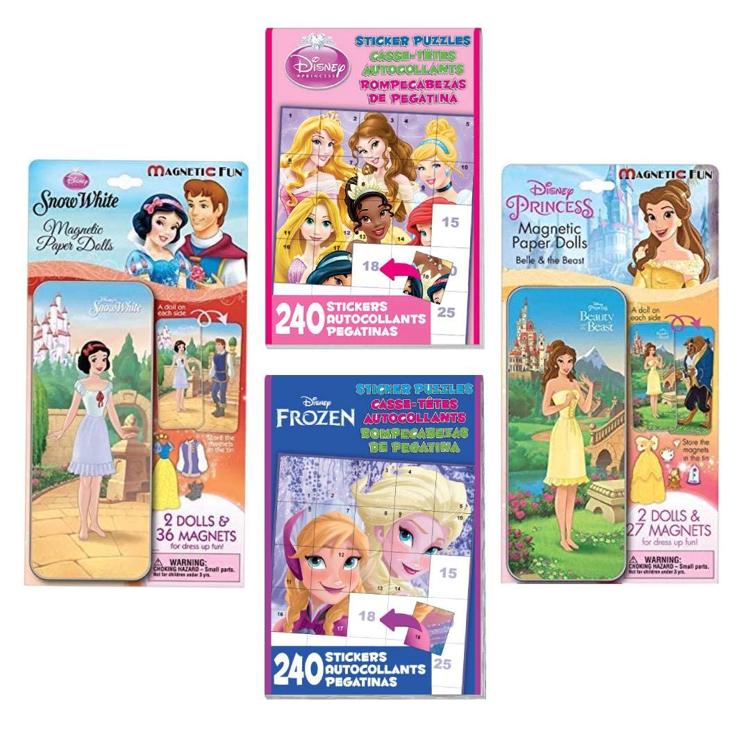 Buy Disney Ultimate Sticker Books and Mini Tins Puzzles For Kids with Mess Free Peel