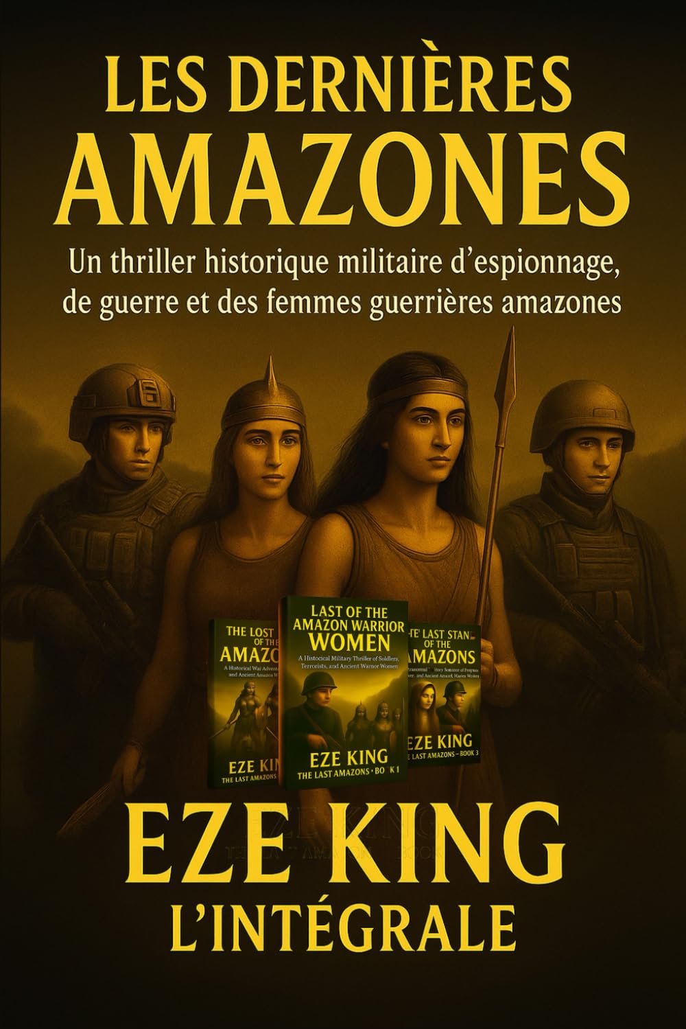 Les dernières Amazones: Un thriller historique militaire d'espionnage, de guerre et de guerrières amazones disparues — Édition Française (The Last Amazons)
