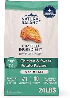 Natural Balance Limited Ingredient Adult Grain Free Dry Dog Food Chicken  Sweet Potato Recipe 24 Pound Pack of 1