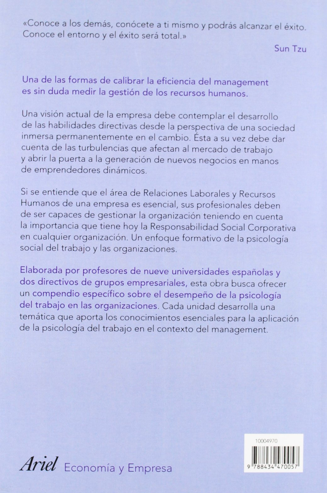 Psicología del trabajo: Gestión de recursos humanos. Skill Management