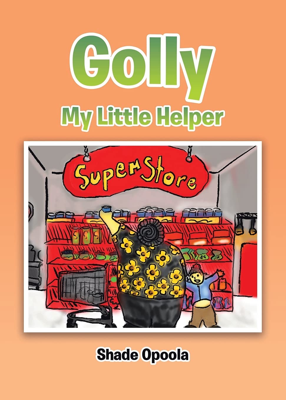 Golly My Little Helper Book Cover